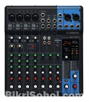 Yamaha MG10XU 10-Channel Mixer with Effects